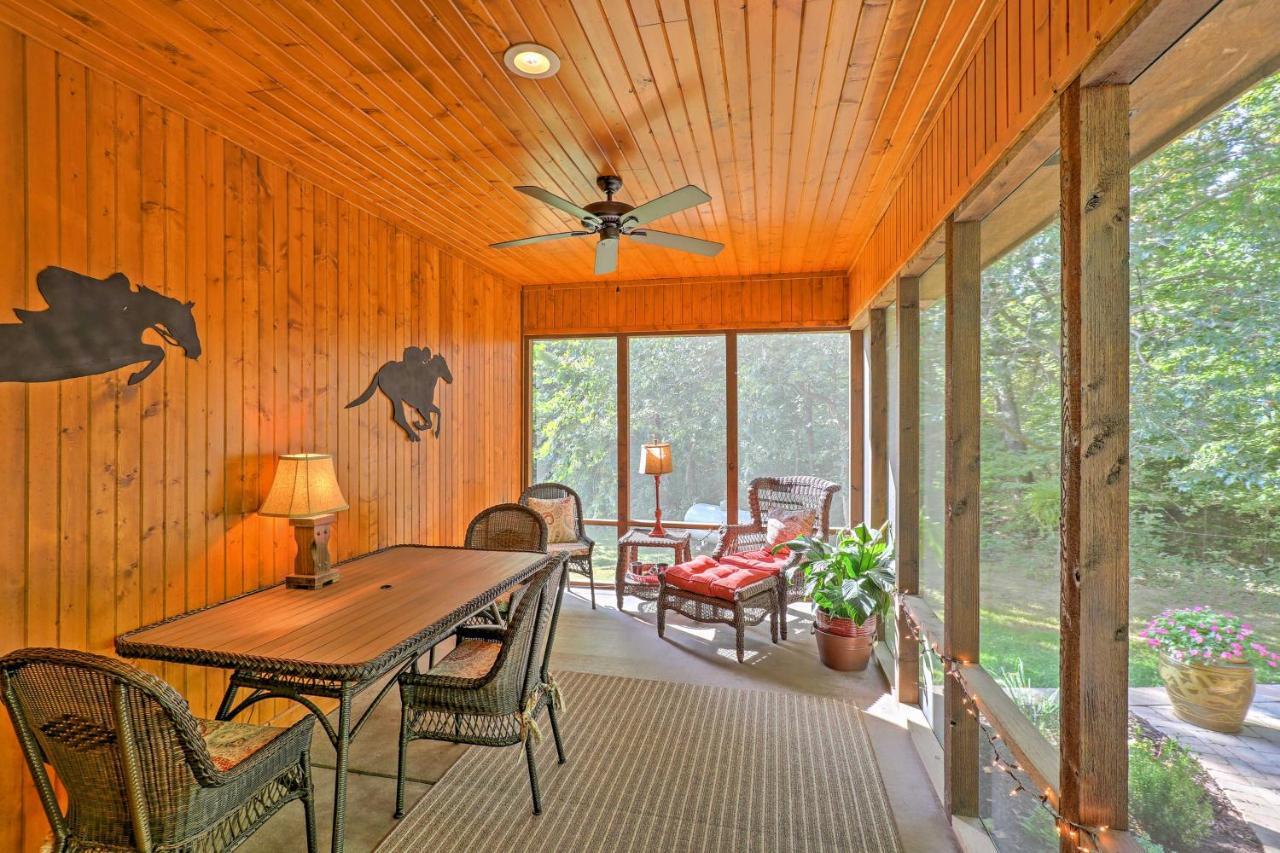 Beautiful Makanda Cabin In Shawnee National Forest Exterior foto